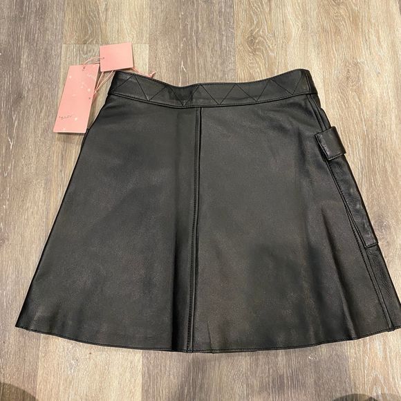 BAPY BY A BATHING APE LEATHER SKIRT - Picture 3 of 4